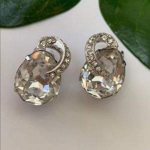 Vintage bridal earrings